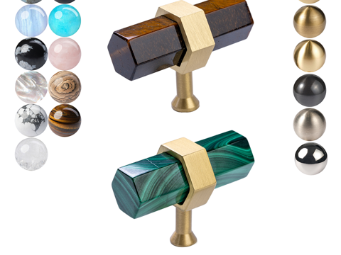  现代简约门把手 门把手 简约轻奢门把手3d模型 