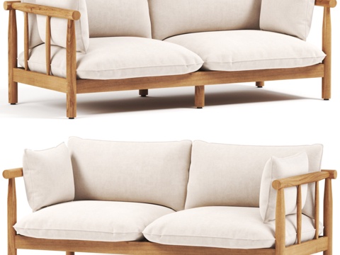  Kave Home Sacova沙发3d模型 