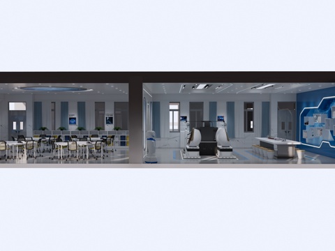  电影院 剧院 健身房 体育馆 幼儿园su模型 