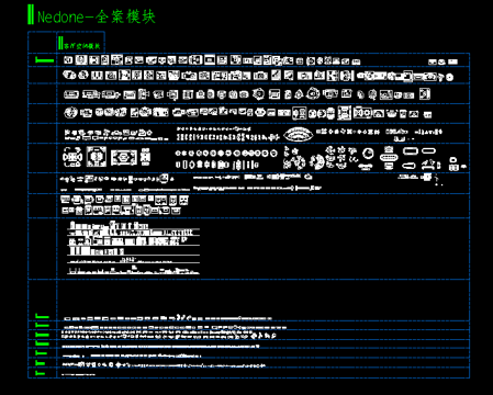 客厅、餐厅、卧室、厨房、卫生间、装饰、植物cad施工图 