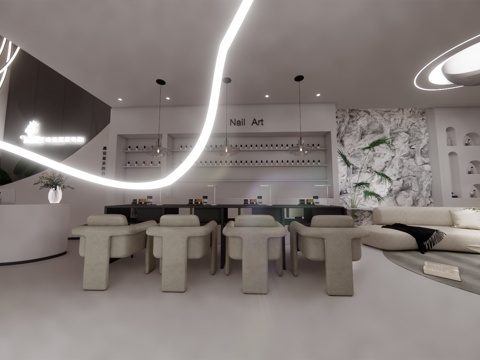  台球 体育馆 展厅su模型 