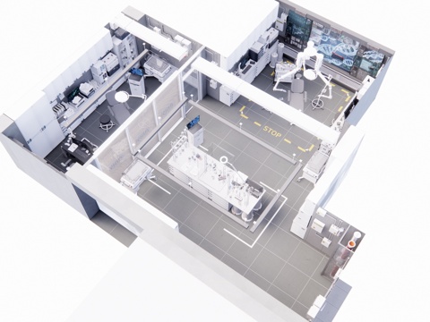  培训机构 电影院 文体医疗 展厅 体育馆 幼儿园 学校su模型 