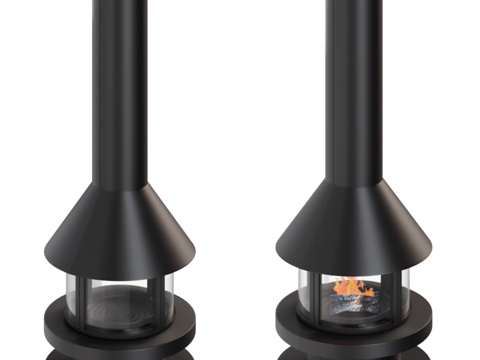  壁炉Rocal Gala3d模型 