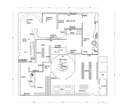 文化展厅 最新平面施工图合集cad施工图