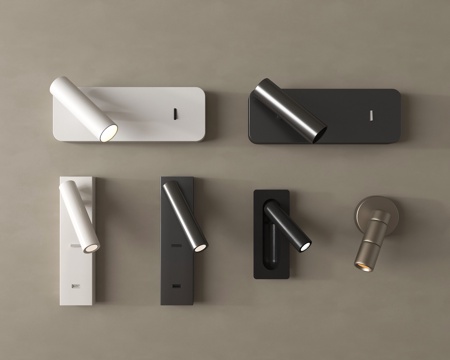  现代壁灯 阅读灯 床头壁灯 小壁灯 金属壁灯 氛围灯3d模型 