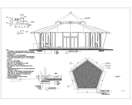  露营帐篷蒙古包CADcad施工图cad施工图 