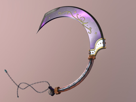  J波基新星粉碎者剑概念道具模型3d模型 