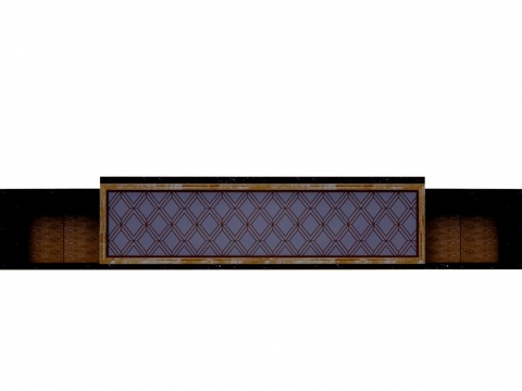  前台 前台接待 办公室 酒店前台 电脑 公司前台su模型 