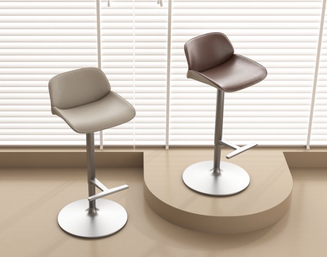 现代吧凳 吧椅3d模型 