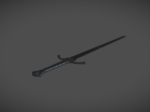  黑剑3d模型 