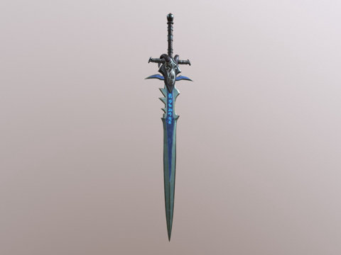  霜之哀伤3d模型 