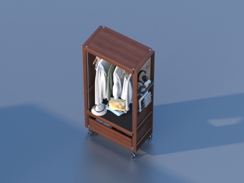  书架 书柜 置物架 装饰架3d模型 