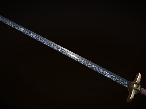  泽诺之剑3d模型 