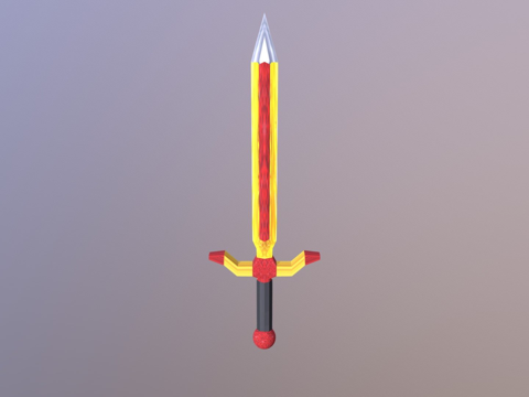  F坎波斯之剑3d模型 