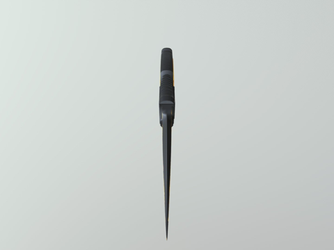  卡兰比特象形文字黄金3d模型 