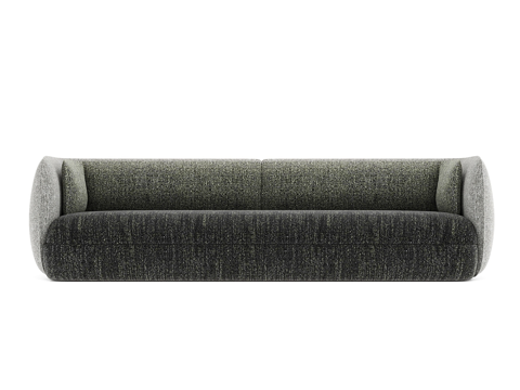  现代简约双人沙发 双人沙发 简约沙发 休闲沙发 客厅沙发3d模型 