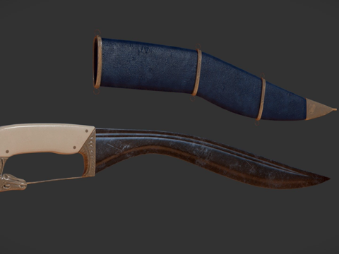  青铜英雄科庇斯剑3d模型3d模型 