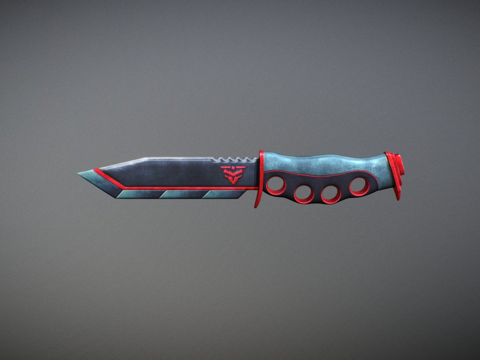  先驱者匕首蛮力3d模型 