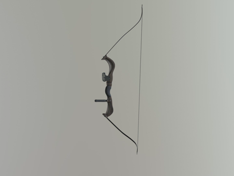  反曲弓J1反曲弓J13d模型 