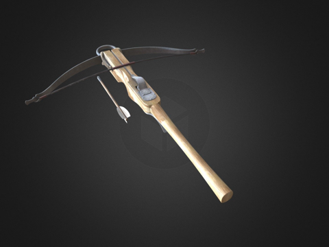  弩CG模型3d模型 