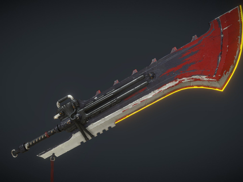  格拉克斯重剑3d模型 