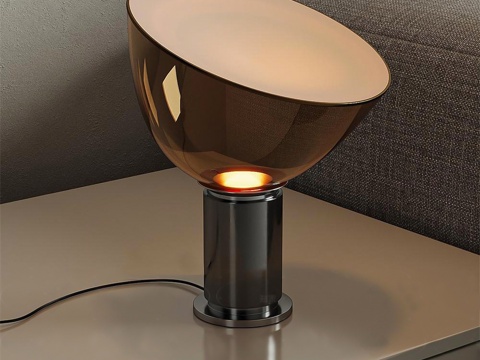  现代台灯3d模型 