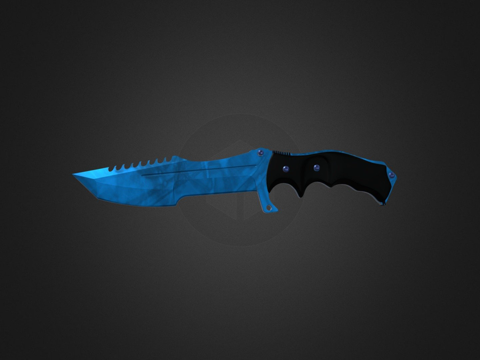  猎人蓝比3d模型 