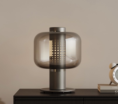  现代台灯3d模型 