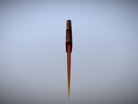  爪刀琥珀鲨3d模型 