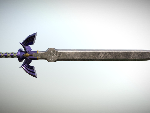  大师之剑3d模型 