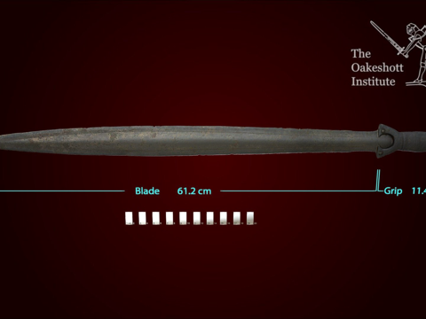  青铜时代之剑3d模型 