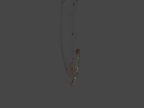  肠刀再见3d模型 