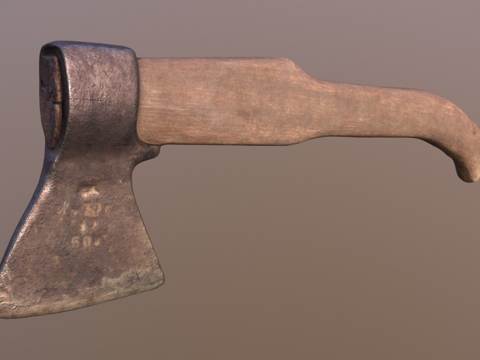  斧CG模型3d模型 