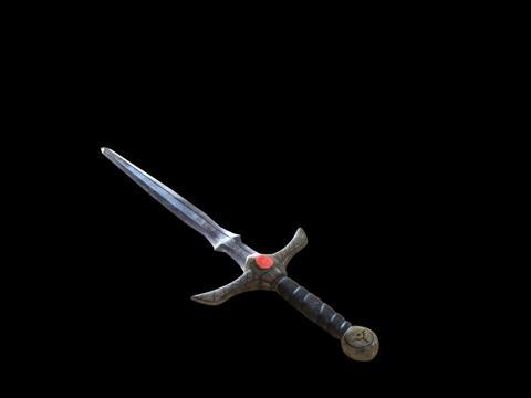  英雄之剑3d模型 