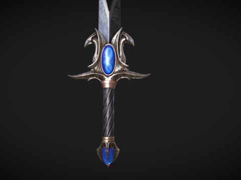  暮光之剑3d模型 