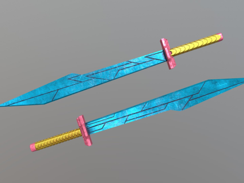  雷神之怒剑3d模型 