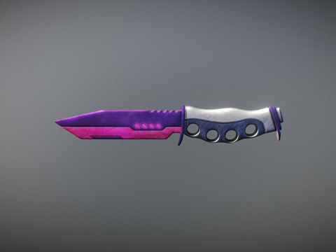  先驱者匕首超刃3d模型 