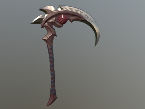  暗裔镰刀拉亚斯特3d模型 