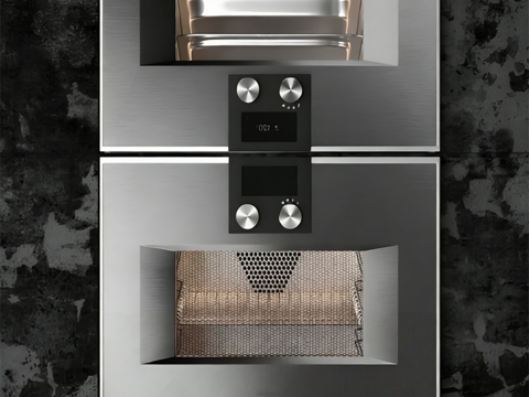  烤箱 现代烤箱 厨房电器3d模型 