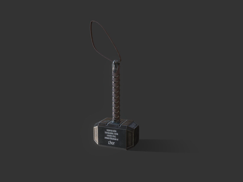 雷神之锤3d模型 