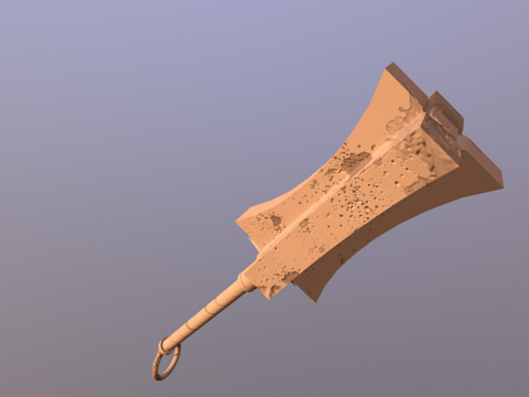  胡提金之锤3d模型 