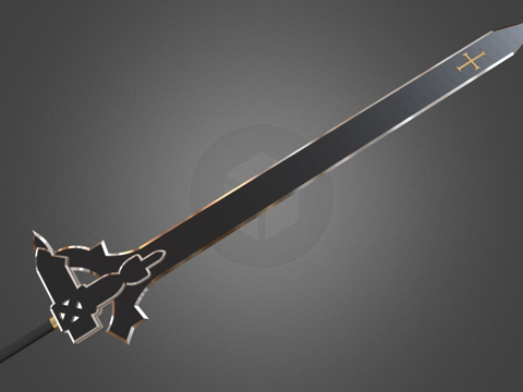  阐释者之剑3d模型 