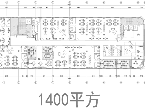  38套办公室 最新平面施工图合集cad施工图 