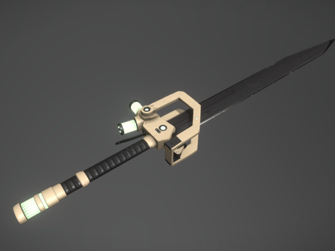  叛军藏身处第一部SC200t等离子刃3d模型 