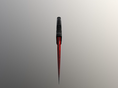  迷雾宝石爪刀3d模型 