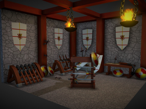  军械库最终项目3d模型 