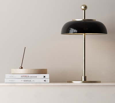  现代台灯3d模型 