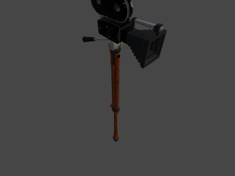  导演剪辑版收割工具3d模型 