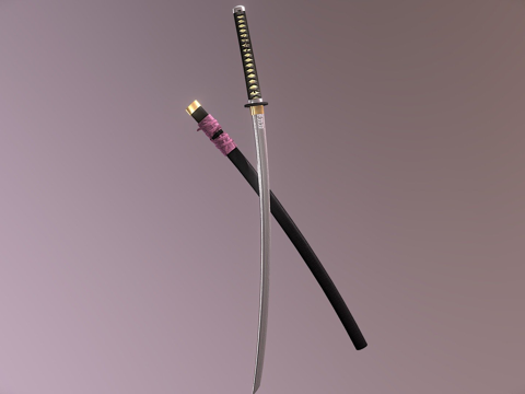  剑心逆刃刀3d模型 