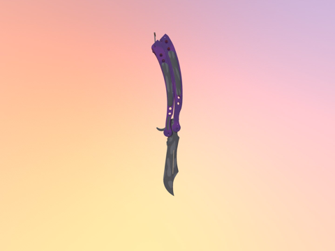  蝴蝶星云3d模型 